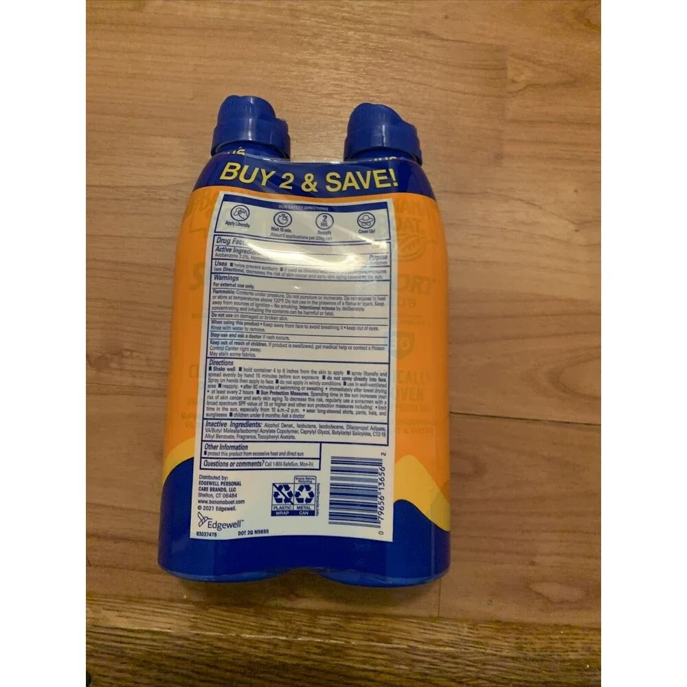 Banana Boat Sunscreen Sport Ultra Broad Spectrum Sunscreen Spray SPF 30 2-Pack